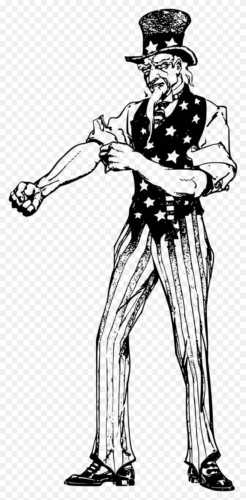 1136x2400 Pissed Off Uncle Sam Uncle Sam Standing Up Drawing, Gray, World Of Warcraft HD PNG Download
