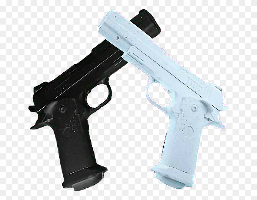 654x592 Pistolas Blackandwhite Aesthetic Arms Armas Pistola Aesthetic Gun, Weapon, Weaponry, Handgun HD PNG Download