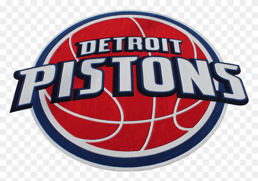 804x547 Descargar Png Pistons Close Up Detroit Pistons, Logotipo, Símbolo, Marca Registrada Hd Png