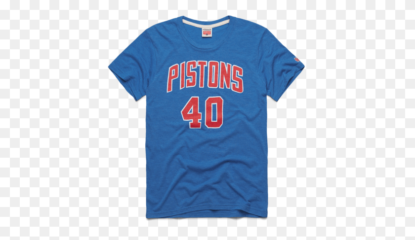 406x427 Pistons Laimbeer Active Shirt, Clothing, Apparel, T-shirt HD PNG Download
