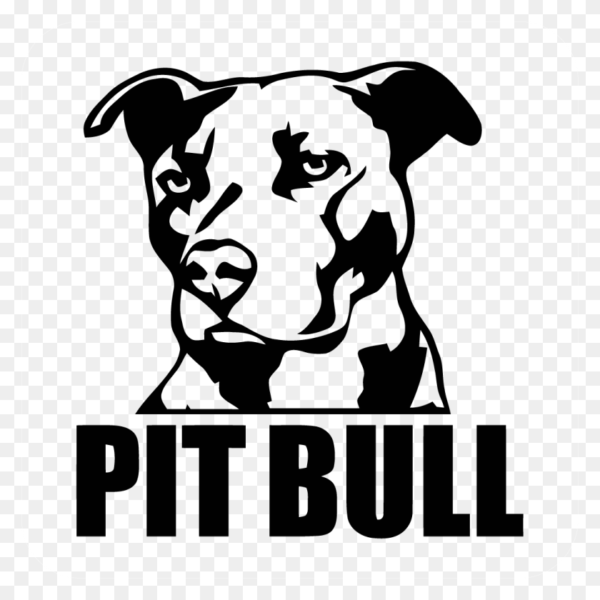 1051x1051 Pitbull Pit Bull Face Vector, Stencil, Logo, Symbol HD PNG Download