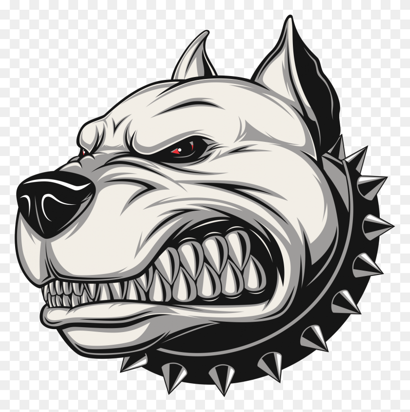 1553x1564 Pitbull Stickers, Doodle HD PNG Download