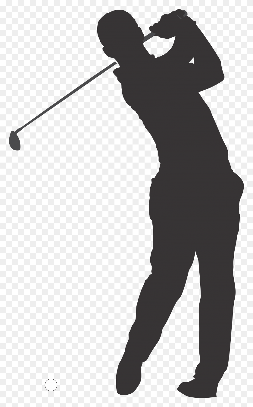 2852x4726 Pitch And Putt Golfer Celebrating Silhouette, Person, Human, Sport HD PNG Download