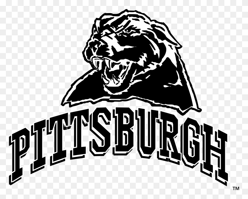 2200x1737 Pittsburgh Panthers Logo Transparent Pittsburgh Panthers Logo Vector, Stencil, Logo, Symbol HD PNG Download