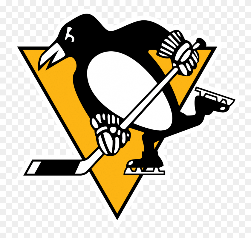1082x1024 Pittsburgh Penguins, Advertisement, Stencil, Bird HD PNG Download