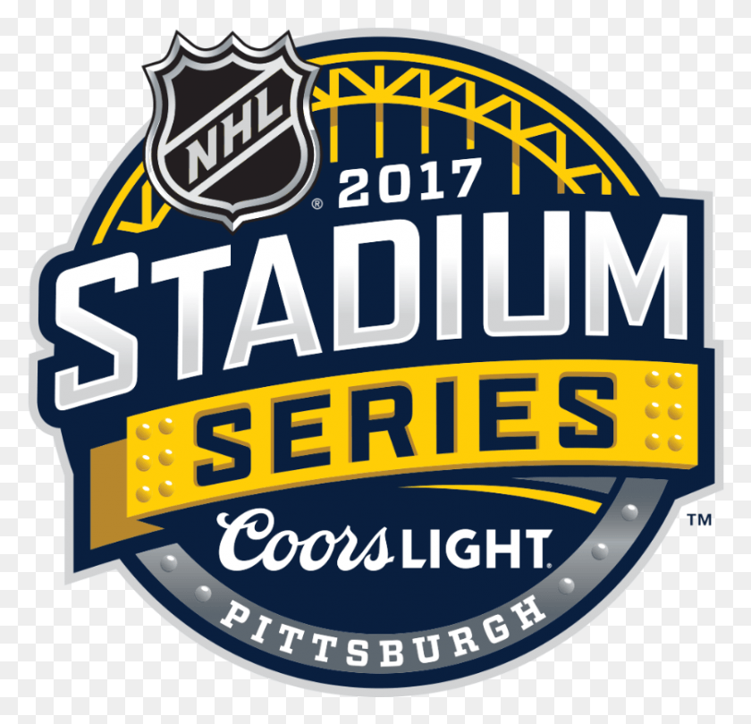 838x806 Pittsburgh Penguins Stadium Series Logo Nhl, Word, Symbol, Trademark HD PNG Download