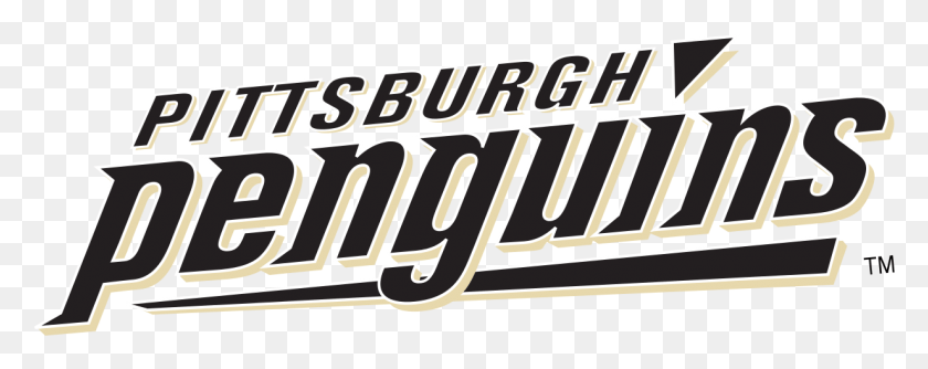 1232x433 Descargar Png Pingüinos De Pittsburgh Escribiendo Logotipo De Pittsburgh Penguins 2008, Texto, Etiqueta, Word Hd Png