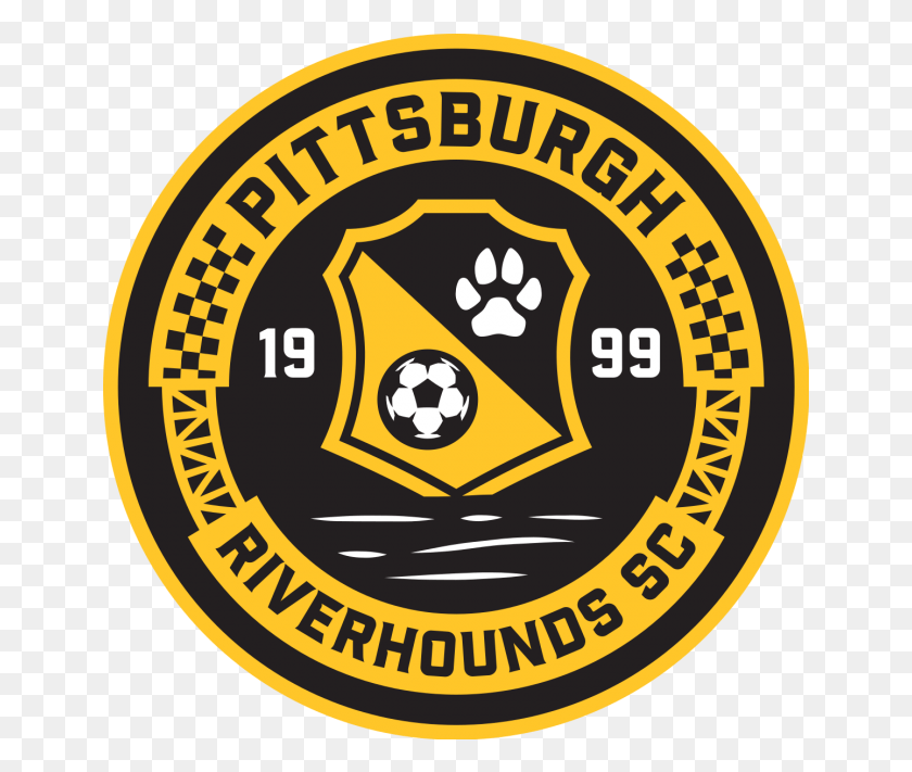 651x651 Логотип Pittsburgh Riverhounds Sc Logo Pittsburgh Riverhounds Логотип, Символ, Товарный Знак, Значок Hd Png Скачать