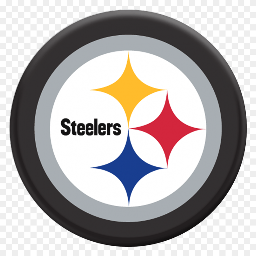 816x816 Pittsburgh Steelers Logo, Symbol, Trademark, Rug HD PNG Download