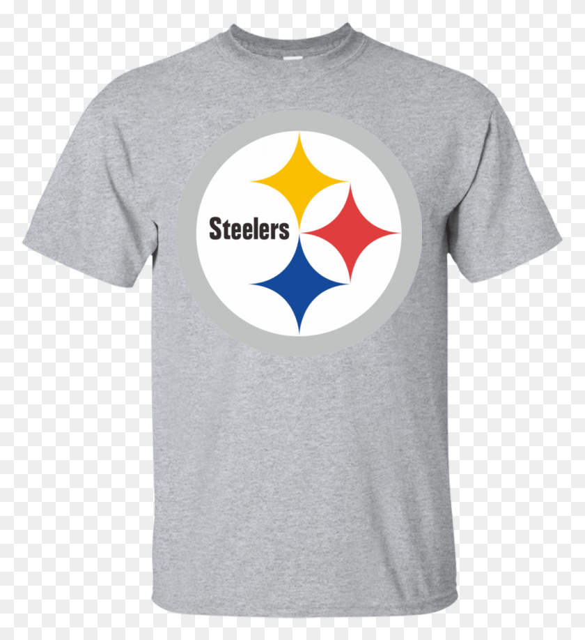 1039x1144 Pittsburgh Steelers Logo Football Men39s T Shirt Funny Darts T Shirts, Clothing, Apparel, T-shirt HD PNG Download