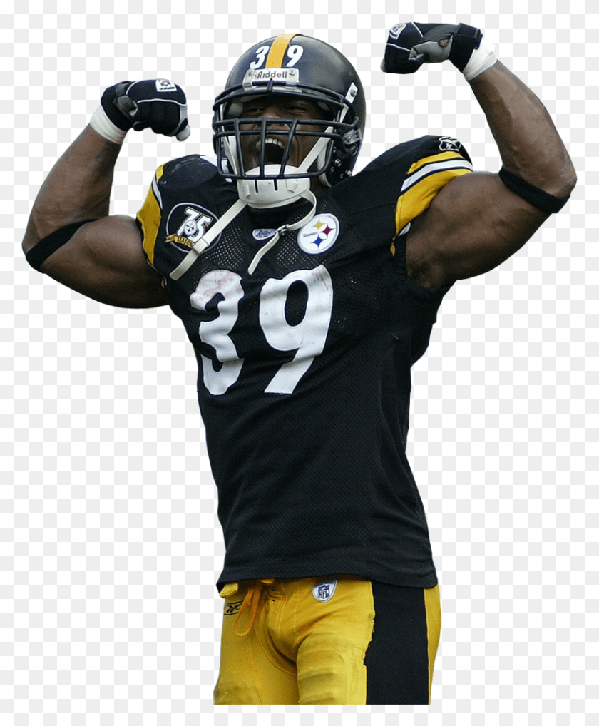 833x1024 Pittsburgh Steelers Players, Clothing, Apparel, Helmet HD PNG Download