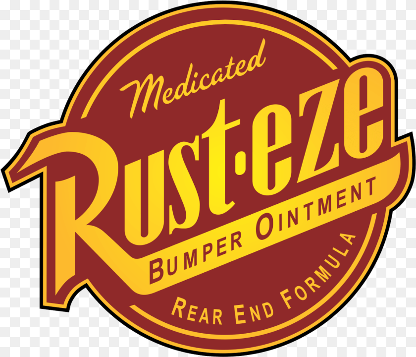 Pixar Cars Rusteze Logo Vector Rust Eze, Architecture, Building, Factory, Alcohol Transparent PNG