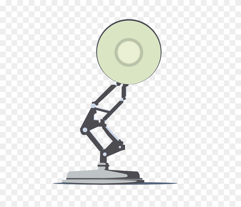 543x661 Pixar Logo Pixar Lamp Pixar Animation Studios Lamp, Magnifying, Microscope, White Board HD PNG Download