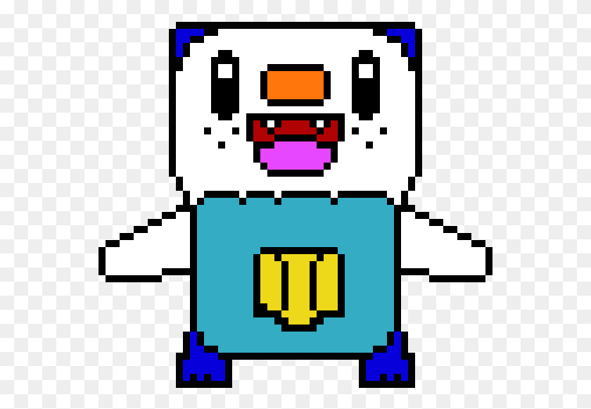 561x521 Pixel Art, Робот, Первая Помощь, Pac Man Hd Png Скачать