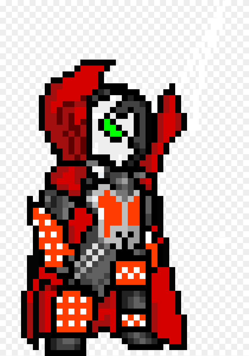 701x1201 Pixel Art Characters With Wings, Robot, Scoreboard Transparent PNG