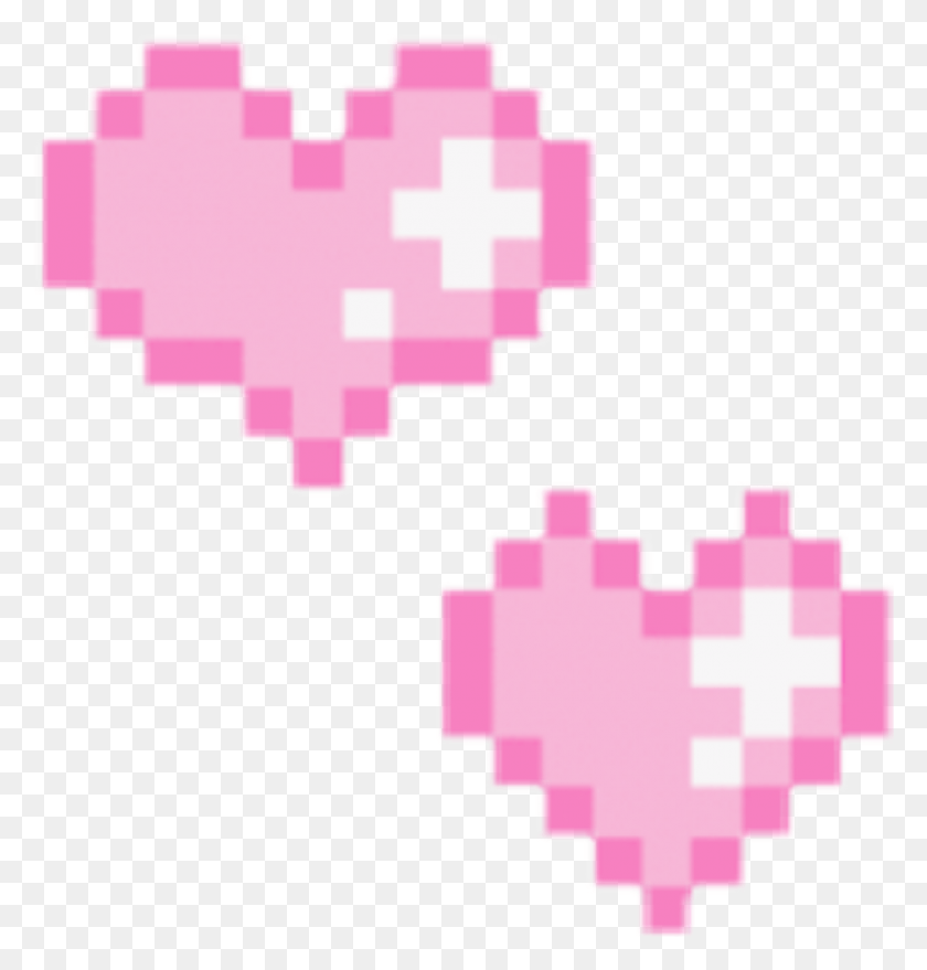 1220x1282 Descargar Png Pixel Art Image Gif Cuteness Cute Pixel Heart Transparente, Pac Man, Cross, Símbolo Hd Png