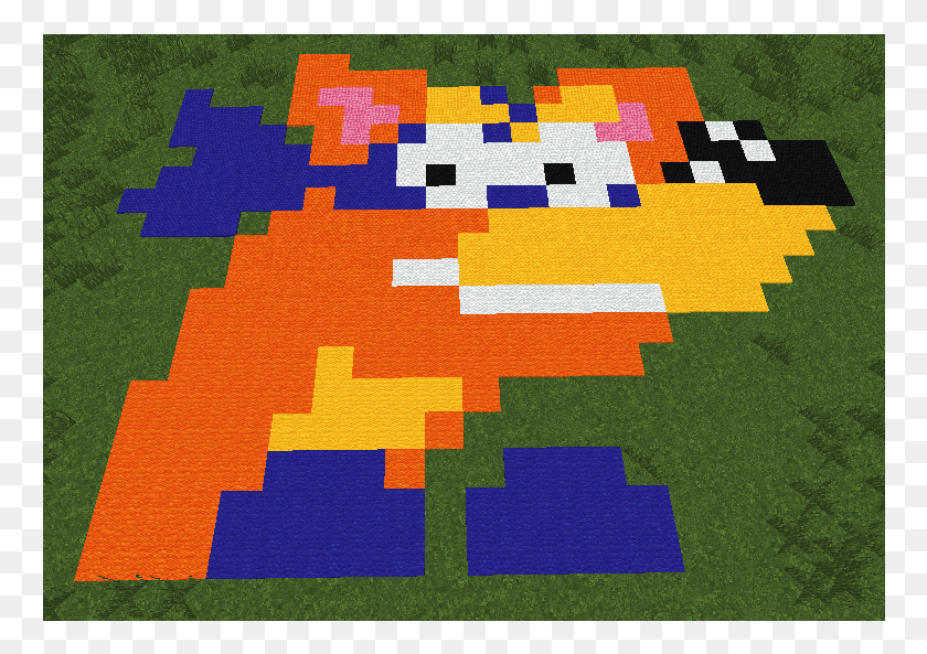 764x533 Pixel Art Of Swiper The Fox From Dora The Explorer Pixel Art Дора, Ковер, Pac Man Hd Png Скачать