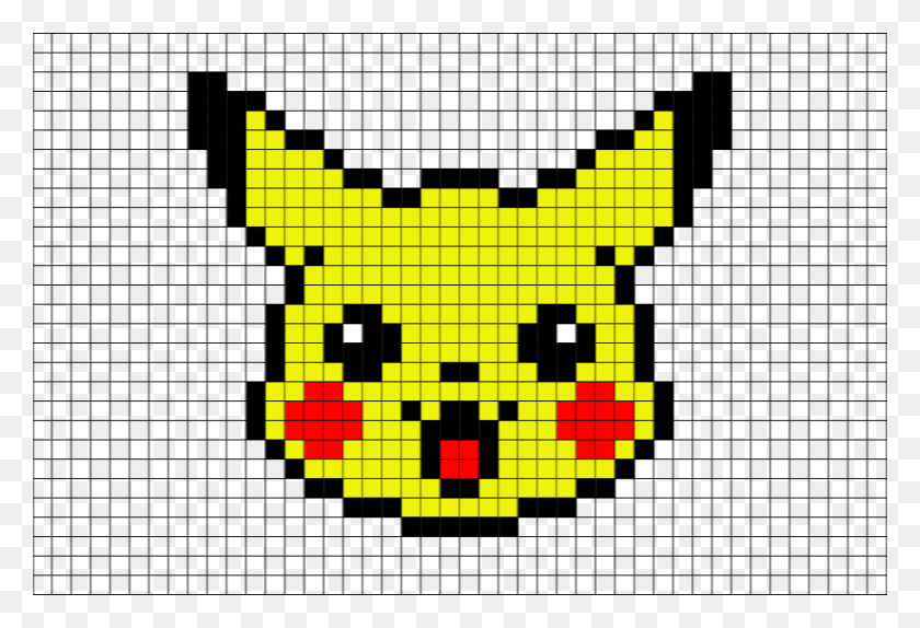 880x581 Pixel Art Покемон Pixel Art Pokemon Facile Одри Покемон Pixel Art, Pac Man, Пожарная Машина, Грузовик Png Скачать