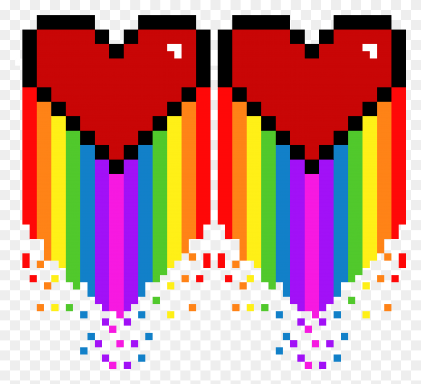 5401x4901 Pixel Flying Hearts Health Hearts Video Game, Graphics, Pattern HD PNG Download