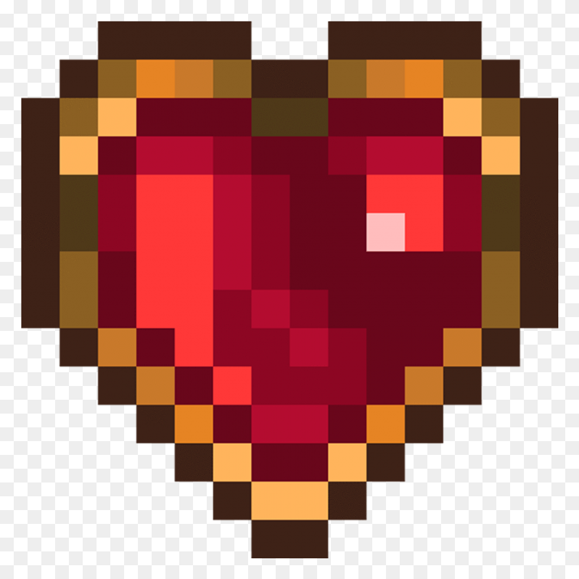 897x897 Pixel Heart Pokemon Mega Stone Sprite, Графика, Фиолетовый Hd Png Скачать