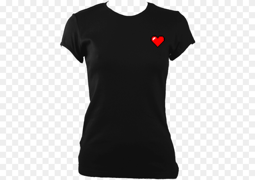 Pixel Heart White Tee Hang Massive T Shirt, Clothing, T-shirt Transparent PNG