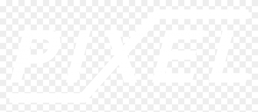 2191x859 Пиксель Логотип Черно-Белый Логотип Джона Хопкинса Белый, Текст, Слово, Этикетка Hd Png Скачать