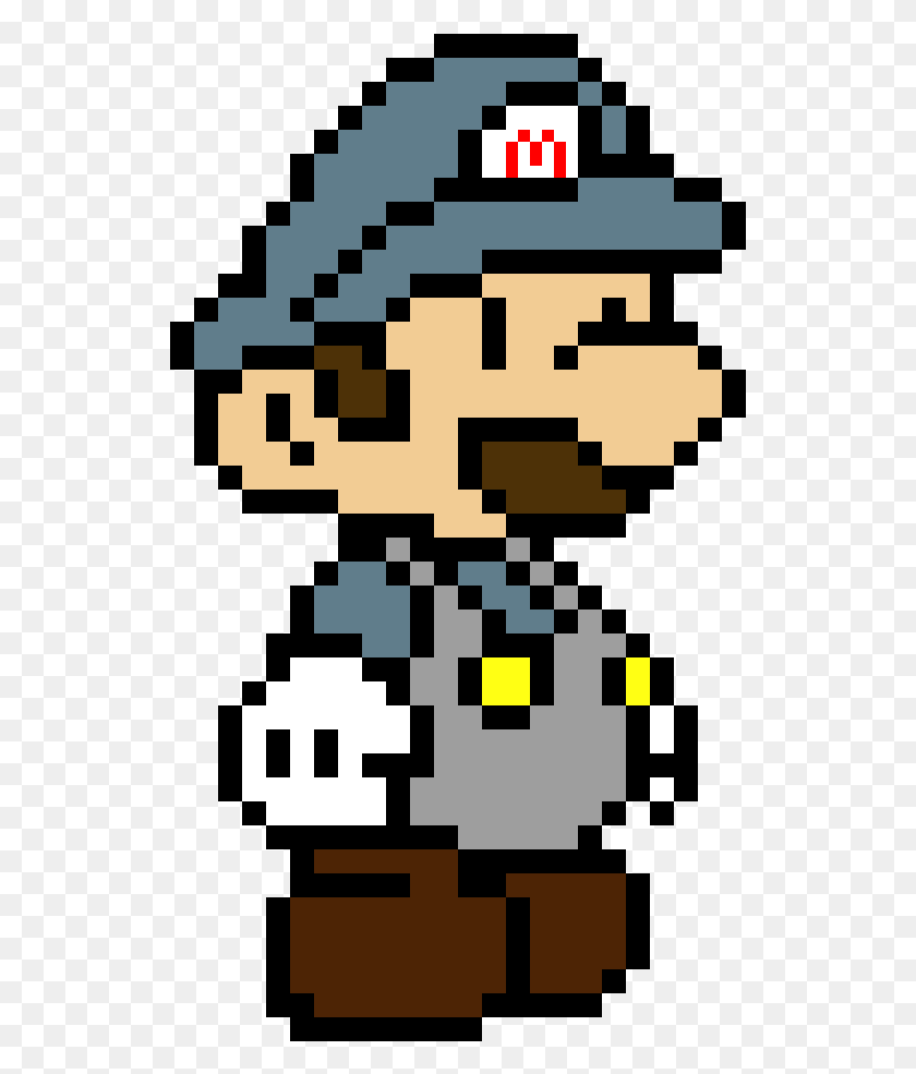 529x925 Pixel Mario And Luigi Clipart Paper Mario Pixel Art, Rug, Minecraft, Graphics HD PNG Download