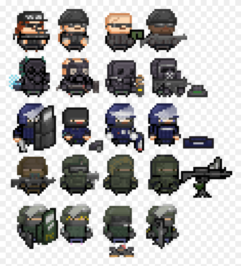 832x925 Pixel Siege Minecraft Rainbow Six Siege Skin, Electrical Device, Pac Man, Fuse HD PNG Download