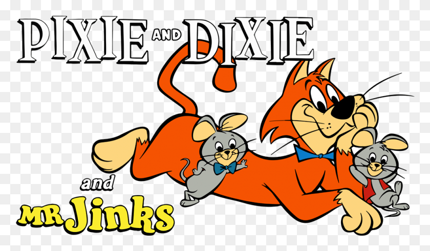991x548 Descargar Png Pixie Amp Dixie Image Pixie Y Dixie Mr Jinks, Texto, Cartel, Publicidad Hd Png