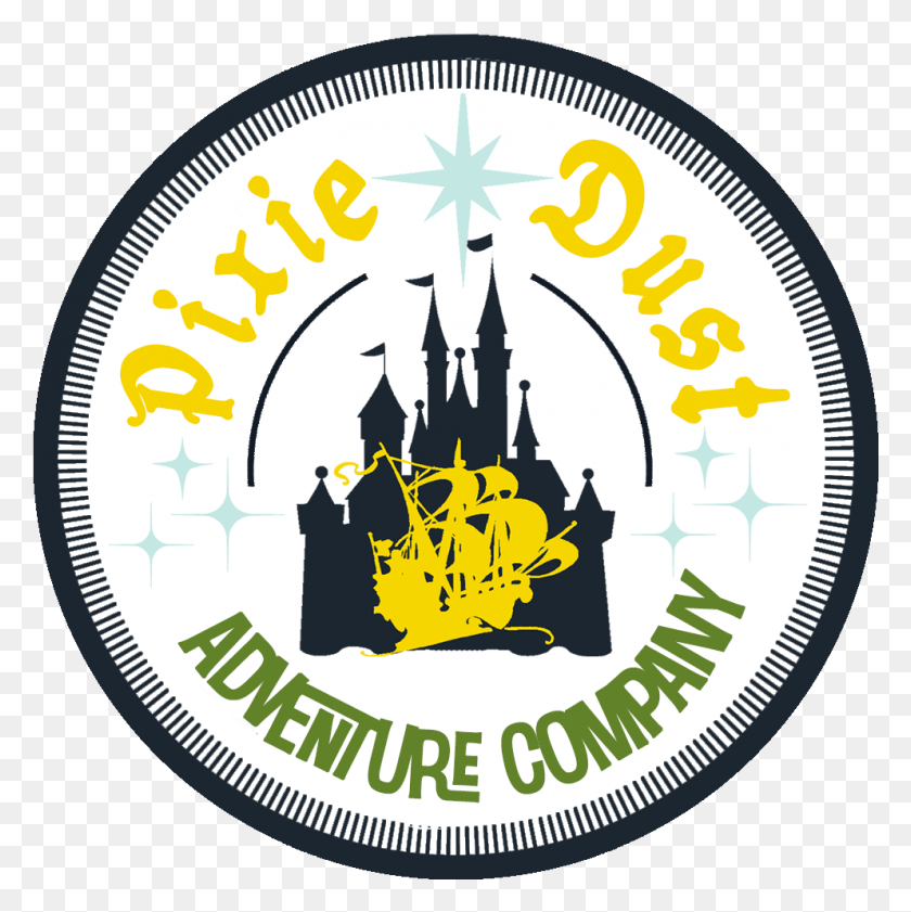 993x995 Pixie Dust Adventure Company Круг, Этикетка, Текст, Логотип Hd Png Скачать