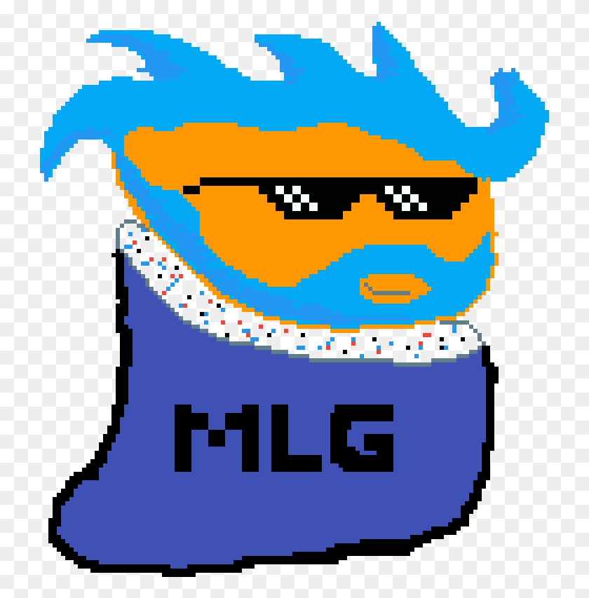 727x793 Pixilart King Anonymous Mlg King, Label, Text, Outdoors HD PNG Download