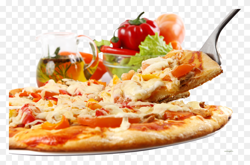 5501x3489 Pizza HD PNG Download