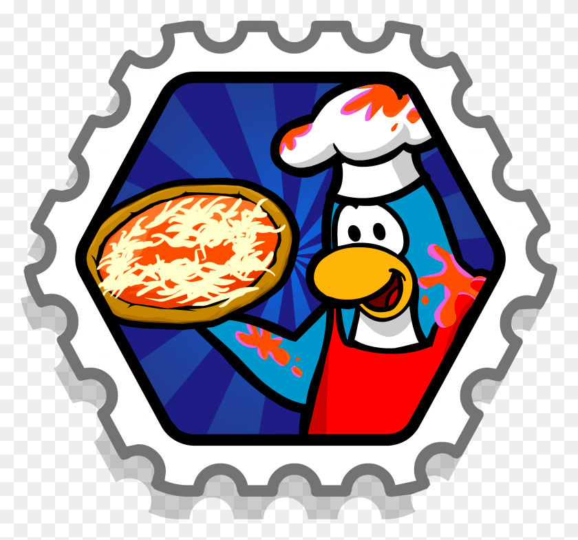 2452x2279 Pizza Chef Stamp Astro30 Max, Food, Text HD PNG Download