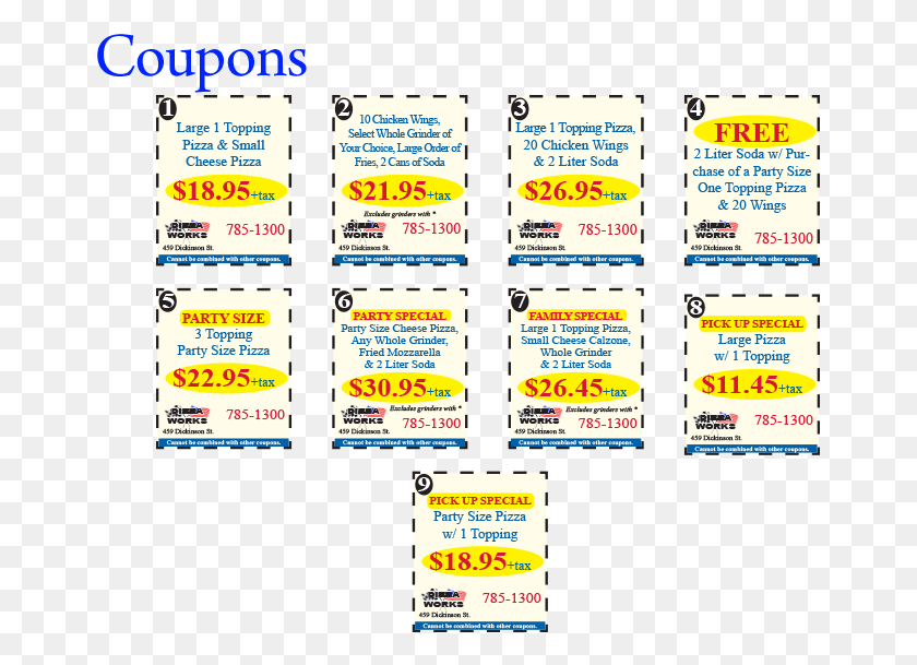 663x549 Pizza Choice Springfield Ma Coupons, Text, Label, Paper HD PNG Download