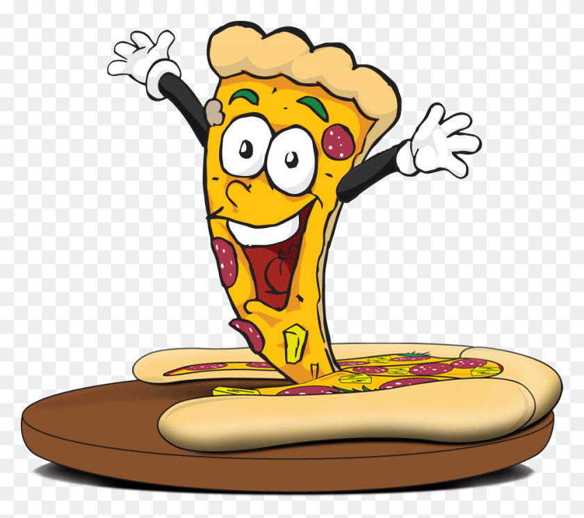 936x823 Pizza Clip Personal Gooey Pizza Cartoon, Food, Plant, Fruit HD PNG Download
