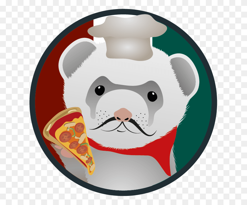 639x639 Pizza Ferret Ferret And Pizza, Snowman, Winter, Snow HD PNG Download