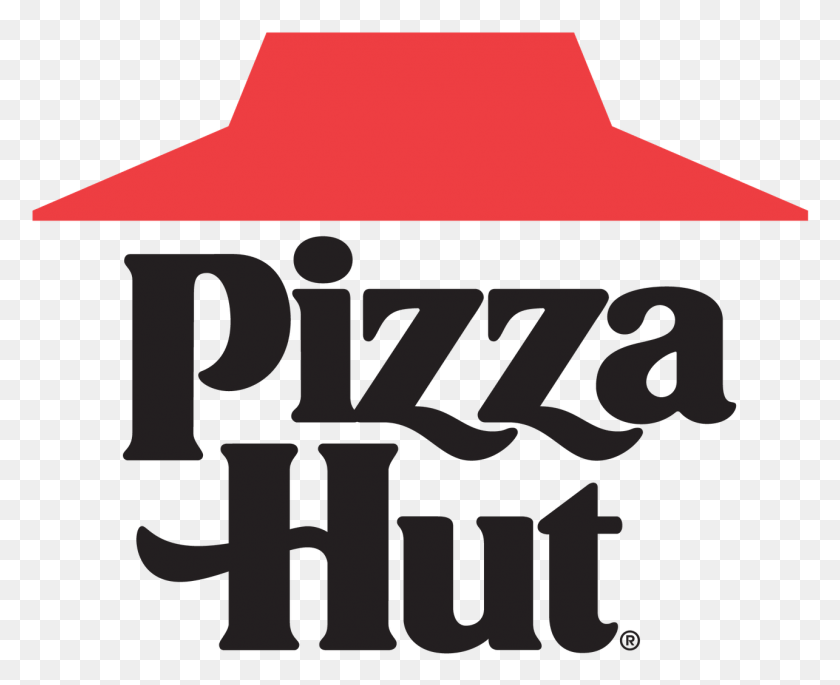 1285x1030 Pizza Hut Logo 2019, Text, Label, Word HD PNG Download