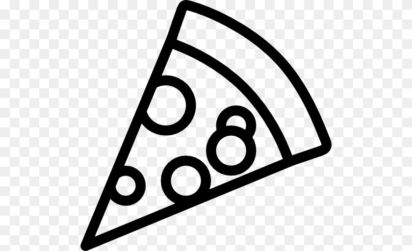 Pizza Icons, Triangle Clipart PNG