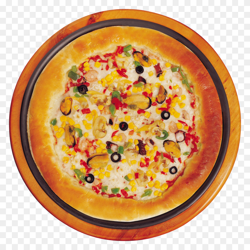 2422x2422 Imágenes De Pizza Gratis Pizza En Plato Hd Png Descargar