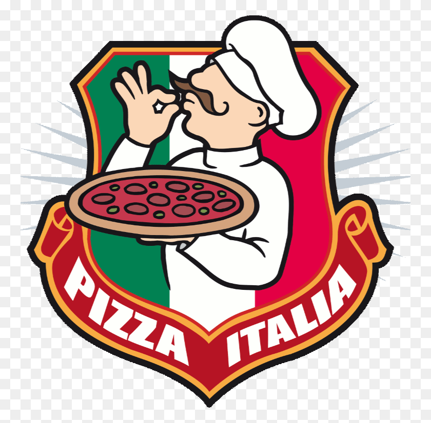 760x766 Descargar Png Pizza Italia Acerca De Google Pizza Italia Logotipo, Símbolo, Cartel, Publicidad Hd Png