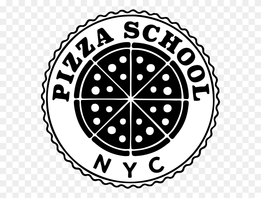576x577 Pizza School Logo Revised July 18 V 1 Live Paint Copy Proud Grandparents Of A Us Marine, Label, Text, Symbol HD PNG Download
