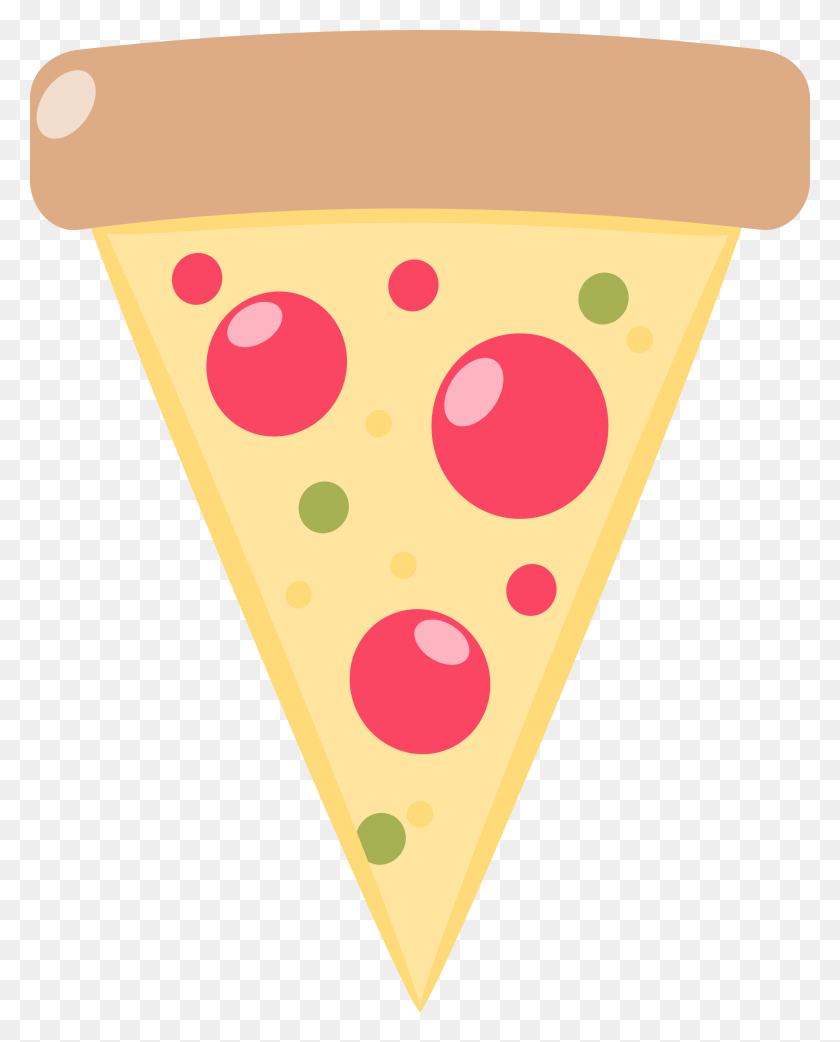 1905x2400 Pizza Slice Clipart Clip Art Pizza Slice, Triangle, Cone, Food HD PNG Download