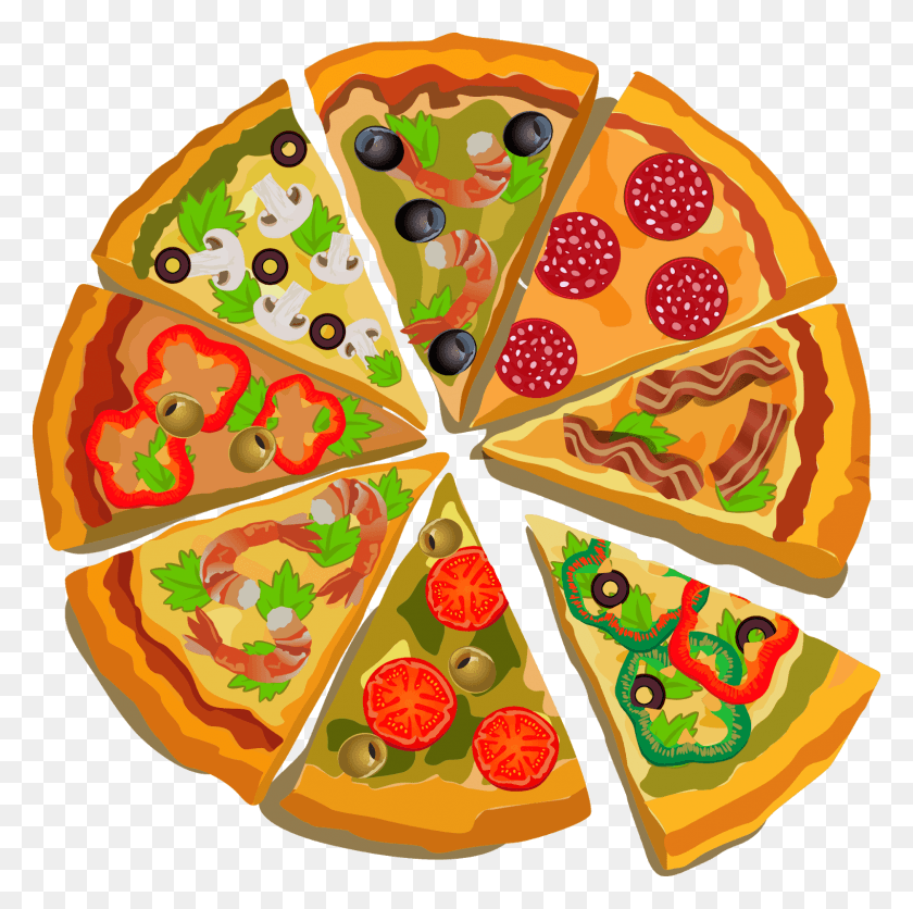1600x1592 Pizza Slice Images Pizza Sicilian Pizza Italian Big Poster Of Pizza, Birthday Cake, Cake, Dessert HD PNG Download
