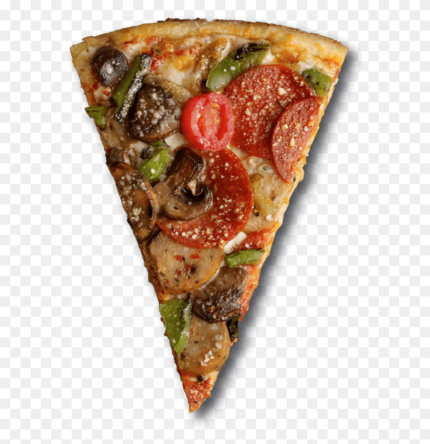 576x809 Кусочек Пиццы, Вид Сверху, Пицца, Еда, Растение Hd Png Скачать