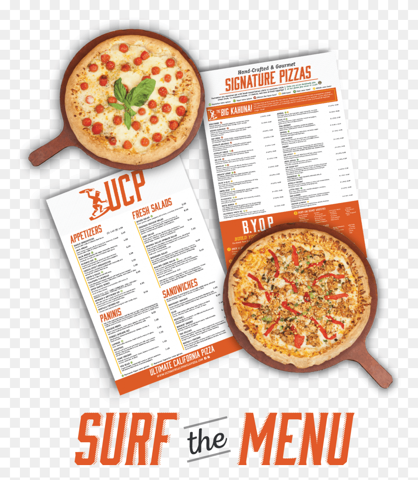 1526x1772 Descargar Png Pizza Ultimate California Pizza Menú, Publicidad, Cartel, Flyer Hd Png