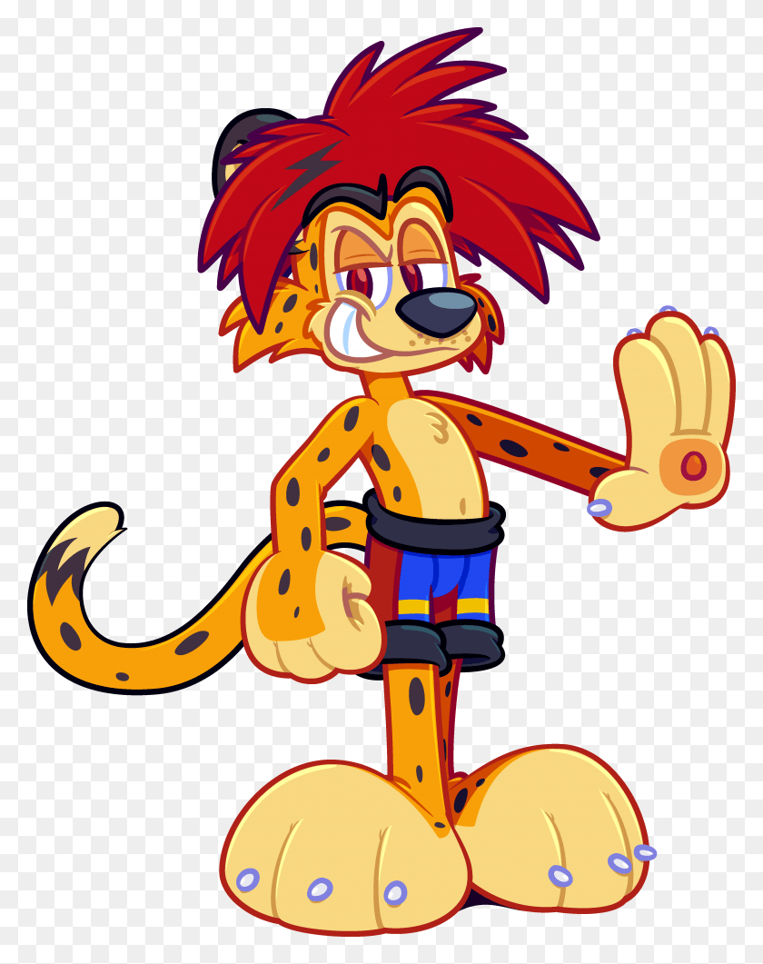 3740x4800 Pjed Cheetah Cartoon, Scarecrow, Toy HD PNG Download