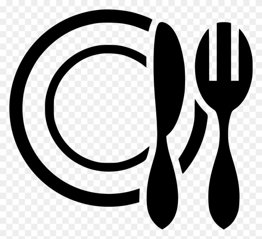 980x892 Place Setting Icon, Fork, Cutlery, Text HD PNG Download