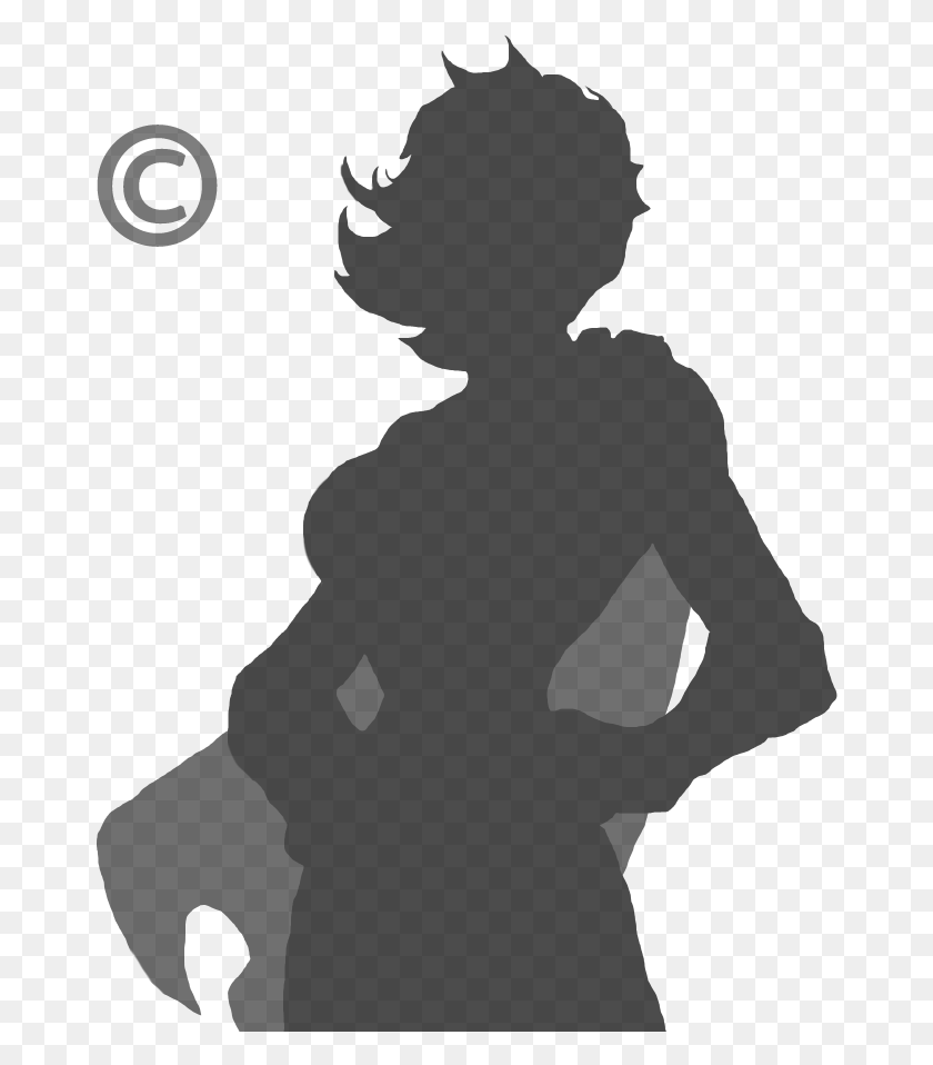 668x898 Placeholder Female Superhero C Female Superhero Silhouette, Gray, World Of Warcraft HD PNG Download