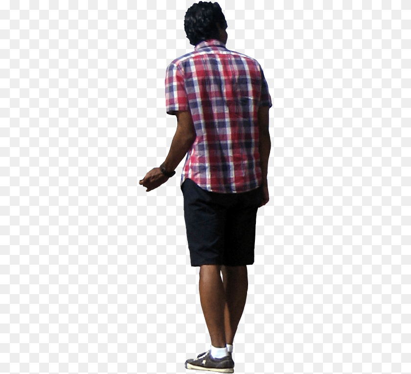 Plaid, Person, Shoe, Shorts, Hand Transparent PNG