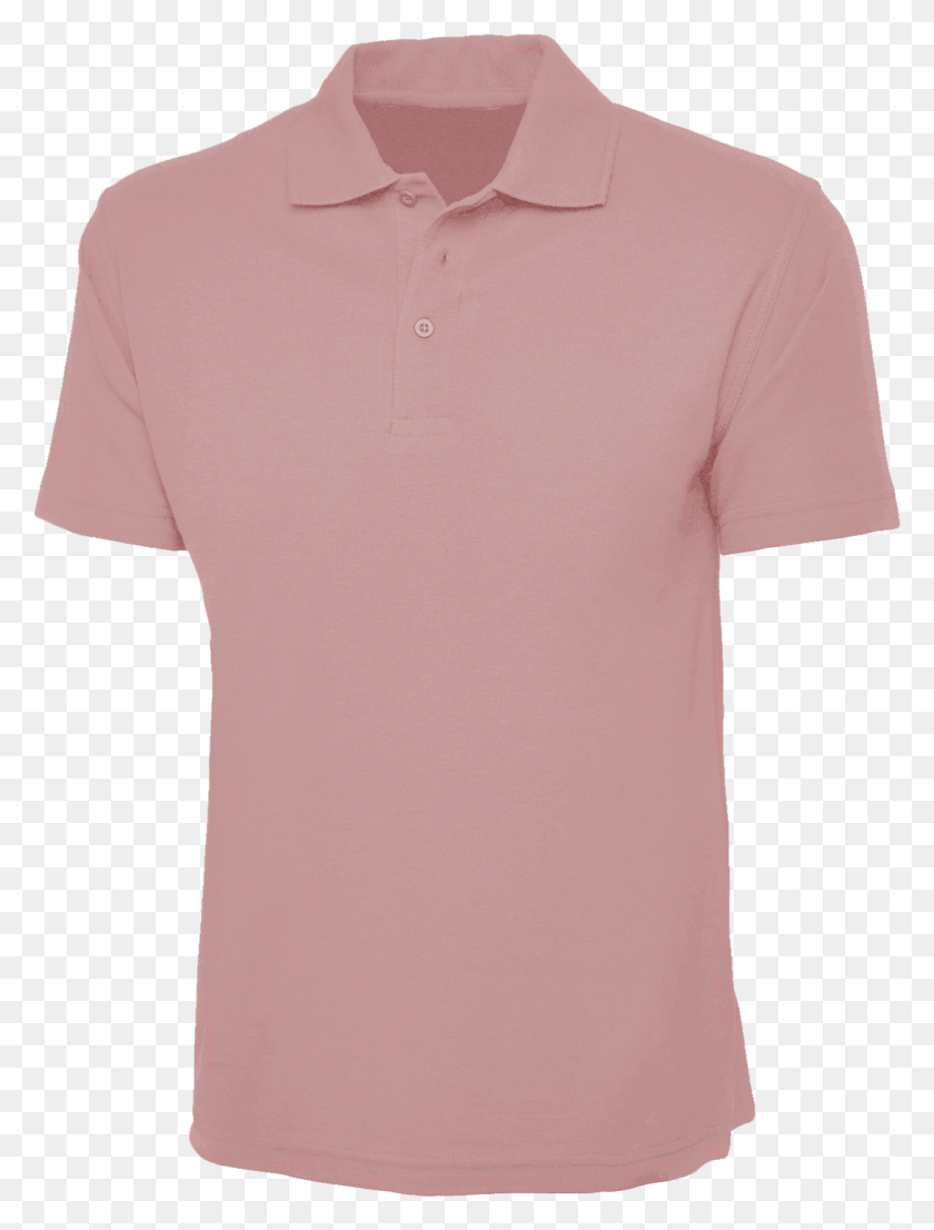 1087x1458 Plain Baby Pink Polo Shirt Polo Shirt, Clothing, Apparel, Shirt HD PNG Download